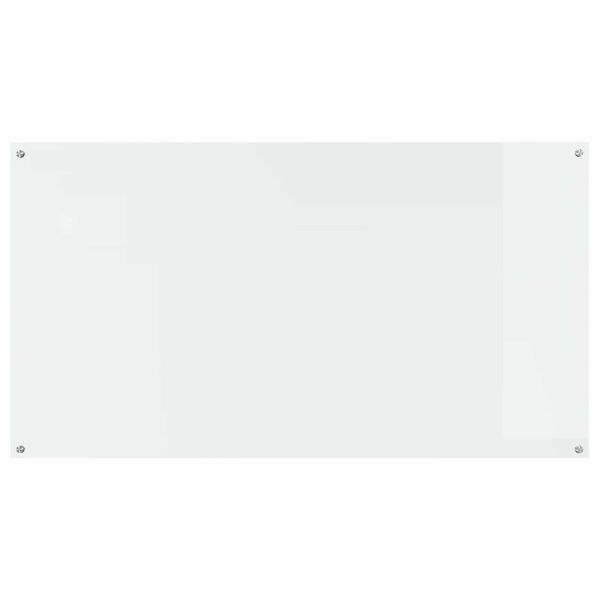 vidaXL Salpicadero de cocina Transparente 110 x 60 x 0,6 cm