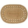 vidaXL Alfombra de &aacute;rea Natural 100 x 152 cm yute
