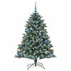vidaXL &Aacute;rbol de Navidad artificial Verde 150 cm PVC, Pl&aacute;stico y Acero