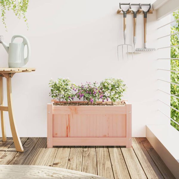 vidaXL Jardinera madera maciza de abeto Douglas 60x31x31 cm