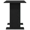 vidaXL Mesa de Comedor Roble negro 110 x 60 x 75 cm