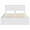 vidaXL Estructura de cama 135 x 190 cm Madera de pino macizo