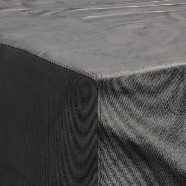 vidaXL Funda para muebles Liso Negro 300 x 250 x 100 cm 600D