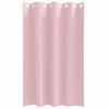 vidaXL Cortinas Opacas con Anillas 2 pcs Rosa Beb&eacute; 175 x 140 cm