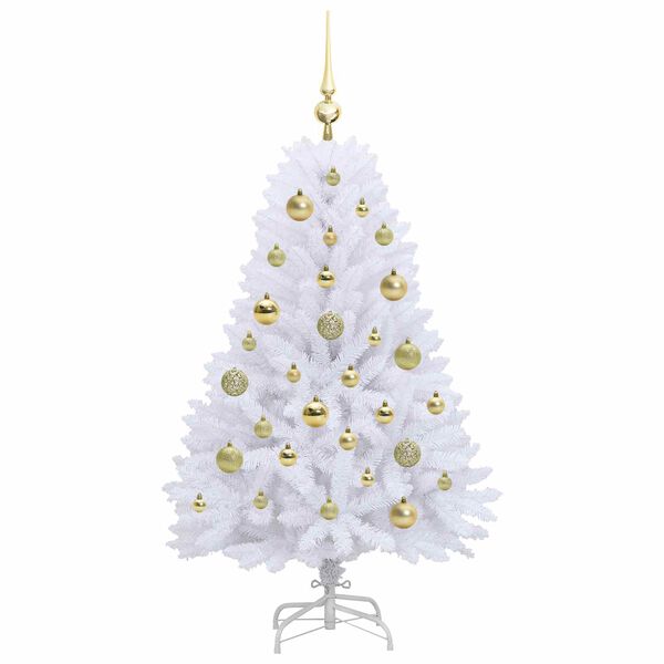 vidaXL &Aacute;rbol de Navidad artificial con ramas articuladas 120 cm
