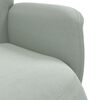 vidaXL Sill&oacute;n reclinable con reposapi&eacute;s terciopelo gris claro