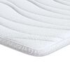 vidaXL Sobrecolch&oacute;n 100 x 200 cm de grosor Tela de punto Blanco