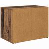 vidaXL Armario de Noche con caj&oacute;n Madera vieja 35 x 60 x 50 cm