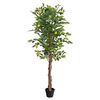 vidaXL Limonero artificial con 3 troncos PP verde 180 cm