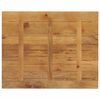 vidaXL Tablero de mesa rectangular madera maciza mango 90x80x3,8 cm