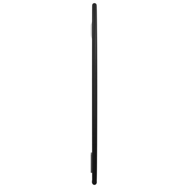 vidaXL Espejo de pared redondo negro Ø 30 cm
