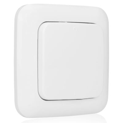 Smartwares Set de interruptores de luz dormitorio 8x8x1,7 cm blanco