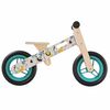 vidaXL Bicicleta de equilibrio para niños estampado azul