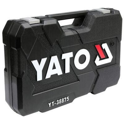YATO Juego de llaves de tuerca de 126 piezas YT-38875