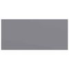 vidaXL Estante flotante de pared MDF gris 50x23x3,8 cm