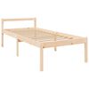 vidaXL Cama para personas mayores madera maciza de pino 100x200 cm