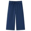 Pantal&oacute;n infantil con perneras anchas azul marino 92