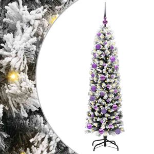 vidaXL &Aacute;rbol de Navidad artificial Verde 150 cm PVC, Acero y Pl&aacute;stico