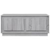 vidaXL Mesa de centro madera contrachapada gris Sonoma 102x50x44 cm