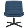 vidaXL Silla giratoria Azul 63 x 75 x 76 cm tela