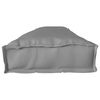 vidaXL Juego de Cojines para Palets 2 pcs Gris 200 x 40 x 8 cm