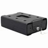 vidaXL Caja Fuerte para Auto con cerradura Negro 22 x 16 x 7 cm Acero