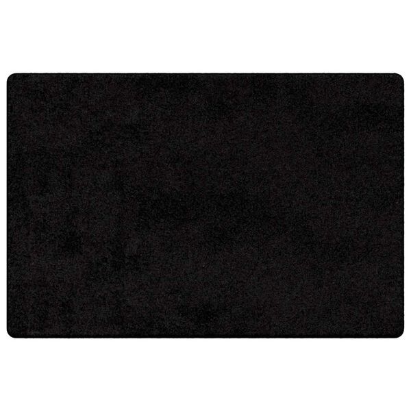 vidaXL Runner de Alfombra Negro 100 x 150 cm