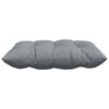 vidaXL Cojines para asiento 2 pcs Gris Claro 40 x 40 x 6 cm tela