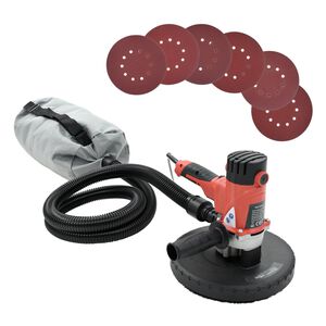 vidaXL Lijadora de yeso con funci&oacute;n de aspirador 1200 W