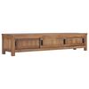 vidaXL Mueble para TV de madera maciza de teca 150x30x30 cm