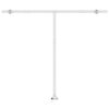 vidaXL Toldo de pie retr&aacute;ctil manual crema 300x250 cm