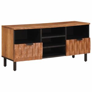 vidaXL Mueble de TV Acabado de Acacia Marr&oacute;n 100 x 33 x 46 cm