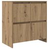vidaXL Tableros Lateral 2 pcs Roble artisan 70 x 41 x 75 cm