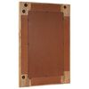 vidaXL Espejo de ba&ntilde;o Natural 50 x 70 x 3 cm Madera de mango maciza