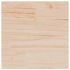 vidaXL Tablero de mesa cuadrado madera maciza de pino 40x40x1,7 cm