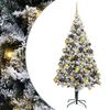 vidaXL &Aacute;rbol de Navidad artificial 180 cm PVC y Acero y Pl&aacute;stico
