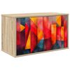 vidaXL Mueble de TV Montado en la Pared HEESCH 69 x 33 x 40 cm