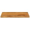 vidaXL Tablero de mesa rectangular madera maciza mango 60x40x2,5 cm