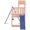 vidaXL Parque infantil de exterior madera maciza Douglas