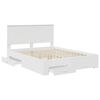 vidaXL Estructura de cama con caj&oacute;n 150 x 200 cm Madera de ingenier&iacute;a