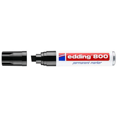 edding Rotulador permanente 2 unidades negro 800