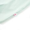 Camiseta infantil verde menta claro 128