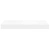 vidaXL Estante flotante de pared MDF blanco 40x23x3,8 cm