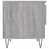 vidaXL Mesas de centro 2 uds madera ingenier&iacute;a gris Sonoma 50x46x50 cm