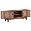 vidaXL Mueble para TV de madera maciza de acacia vintage 118x30x40 cm