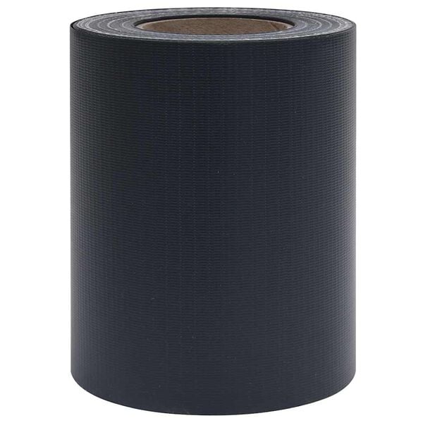 vidaXL Paneles de privacidad 4 uds PVC gris oscuro mate 35x0,19 m