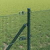 vidaXL Poste de Valla Verde 50 x 0,6 m (malla de 12 x 12 mm)