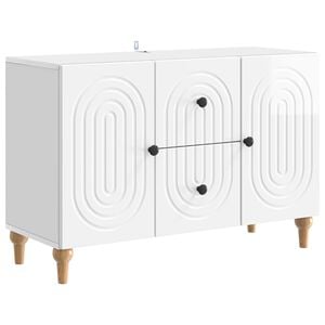 vidaXL Mueble de TV Brillante 89 x 34,5 x 60 cm Madera de Ingenier&iacute;a