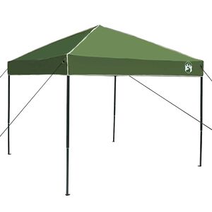 vidaXL Carpa Dosel Manual Verde 243 x 243 x 251 cm tela