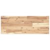 vidaXL Estantes flotantes 3 uds madera acacia sin tratar 100x30x2 cm